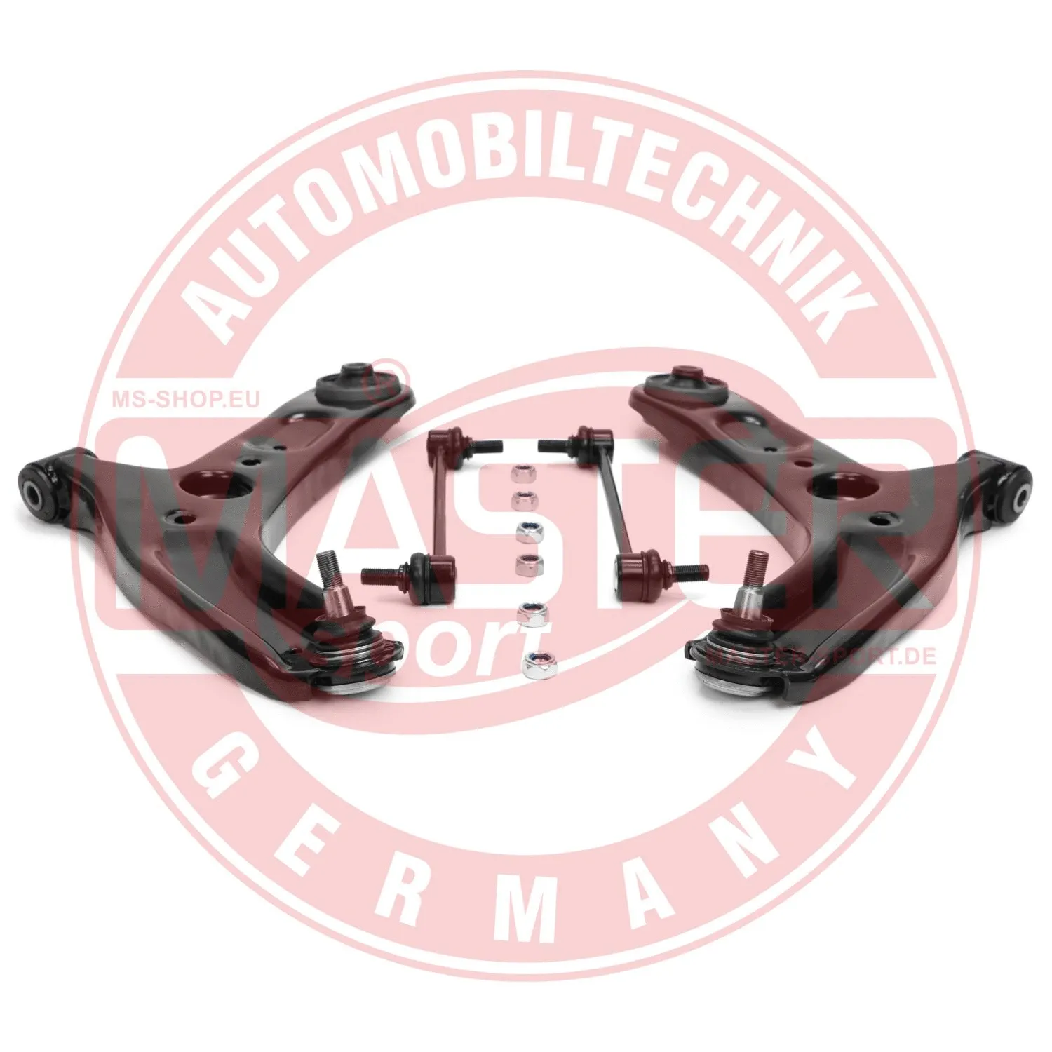 Control/Trailing Arm Kit, wheel suspension (37153/1-KIT-MS)