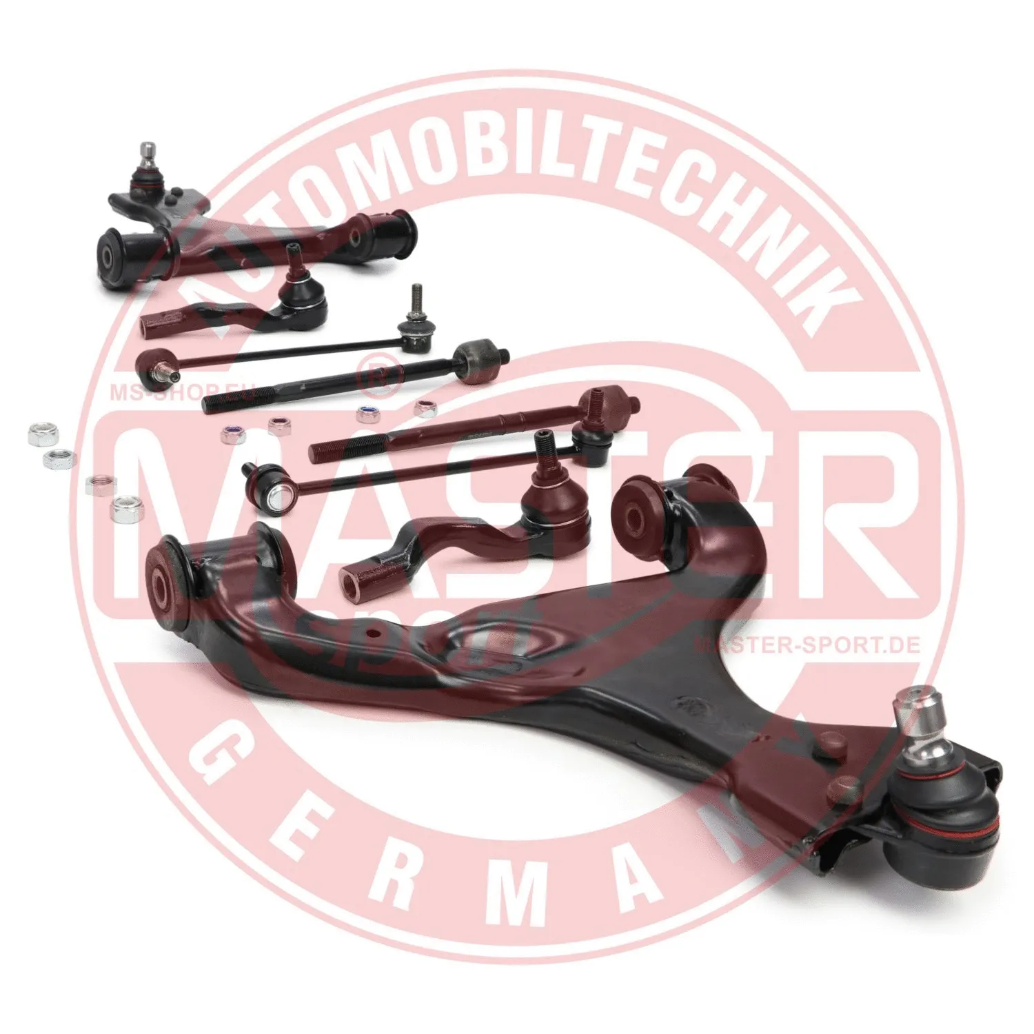 Control/Trailing Arm Kit, wheel suspension