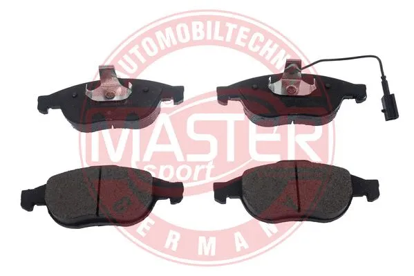 Brake Pad Set, disc brake (13046071392N-SET-MS)