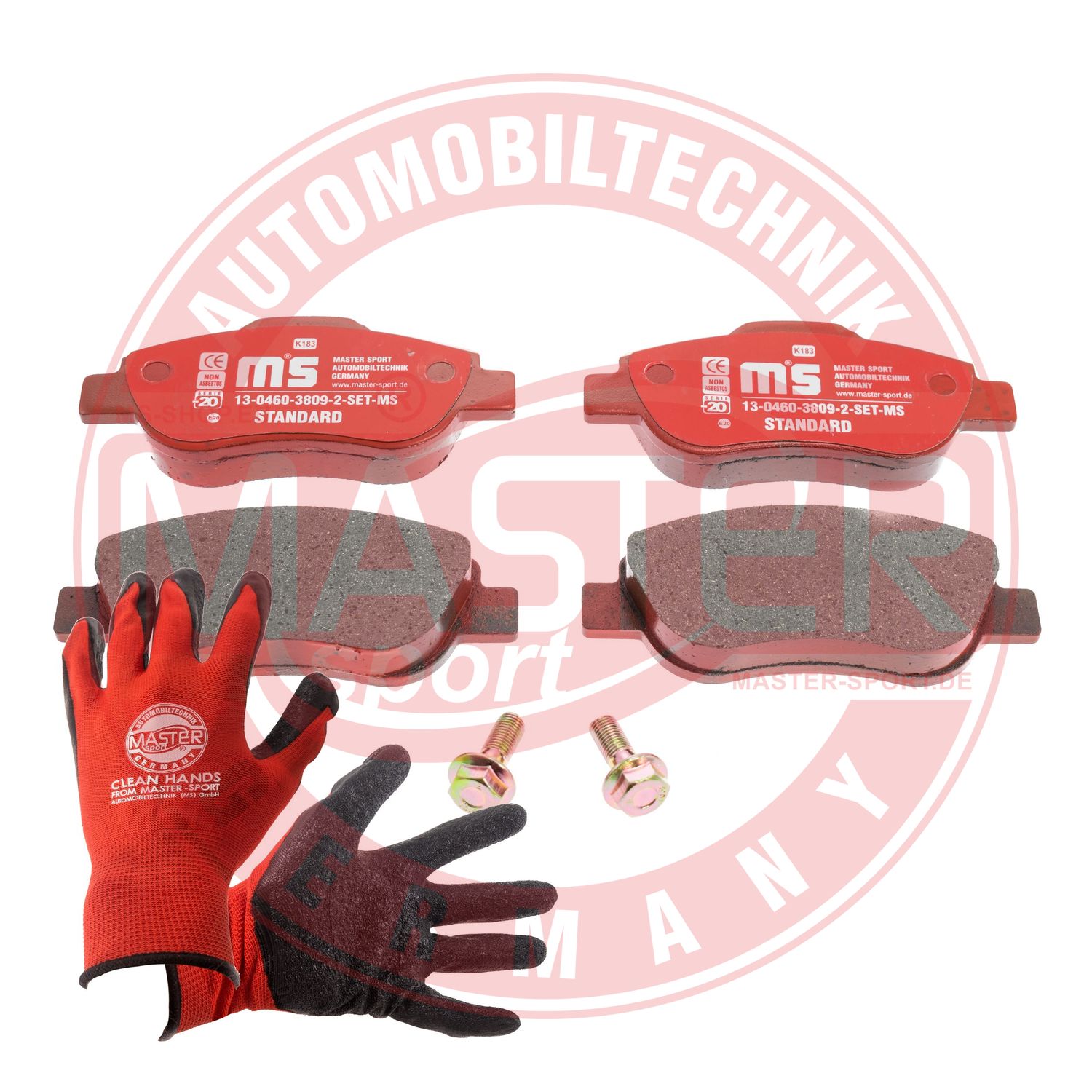 Brake Pad Set, disc brake (13046038092-SET-MSP)