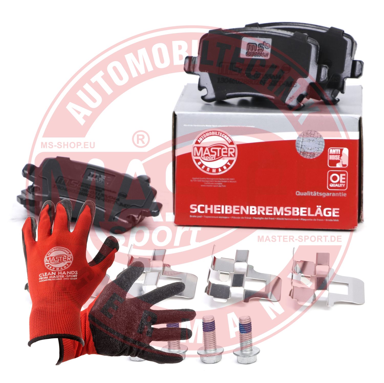 Brake Pad Set, disc brake (13046028802N-SET-MSP)