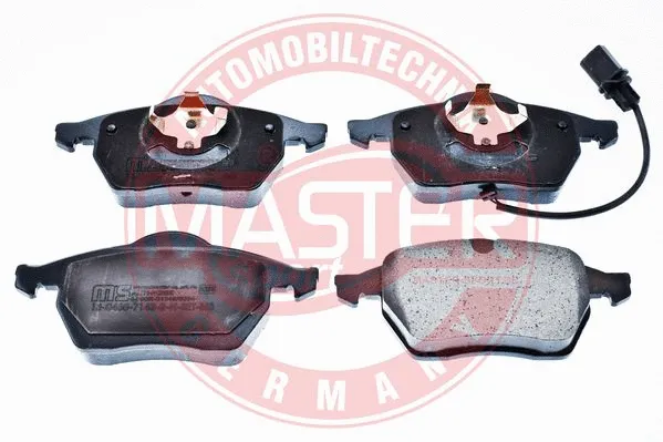 Brake Pad Set, disc brake (13046071432N-SET-MS)