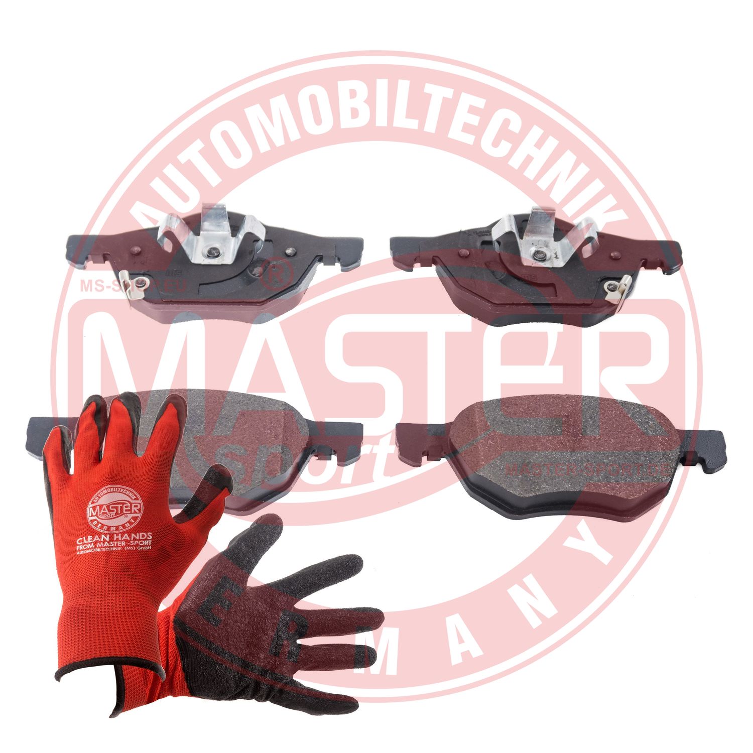 Brake Pad Set, disc brake (13046057142N-SET-MSP)
