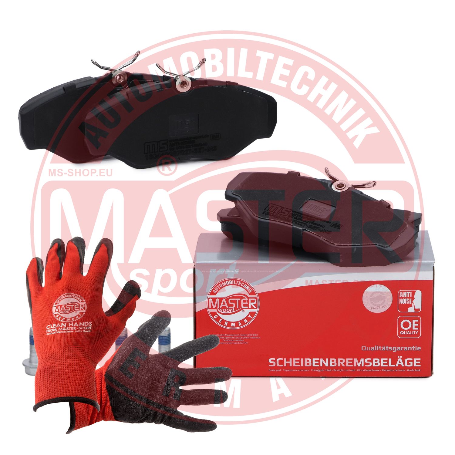 Brake Pad Set, disc brake (13046028702T-SET-MSP)