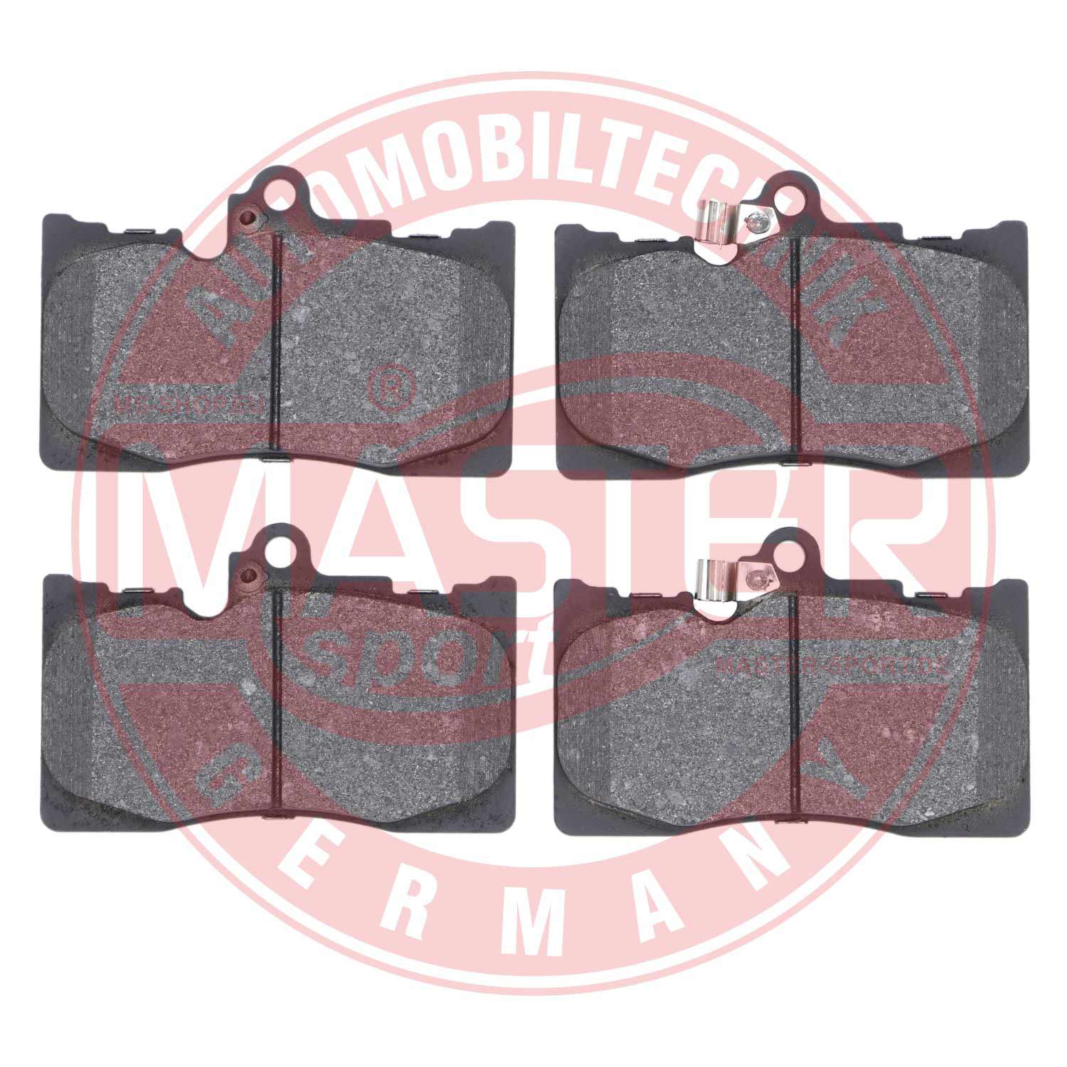 Brake Pad Set, disc brake (13046057892N-SET-MS)