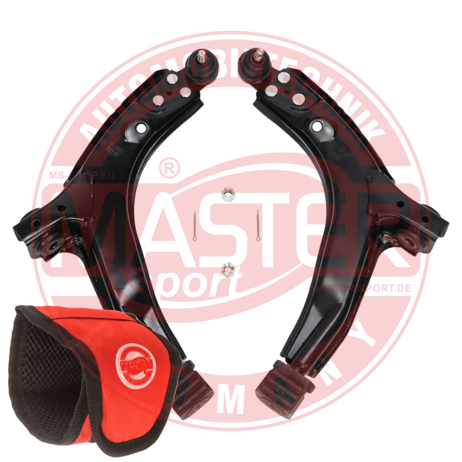 Control/Trailing Arm Kit, wheel suspension (37156-KIT-MSM)
