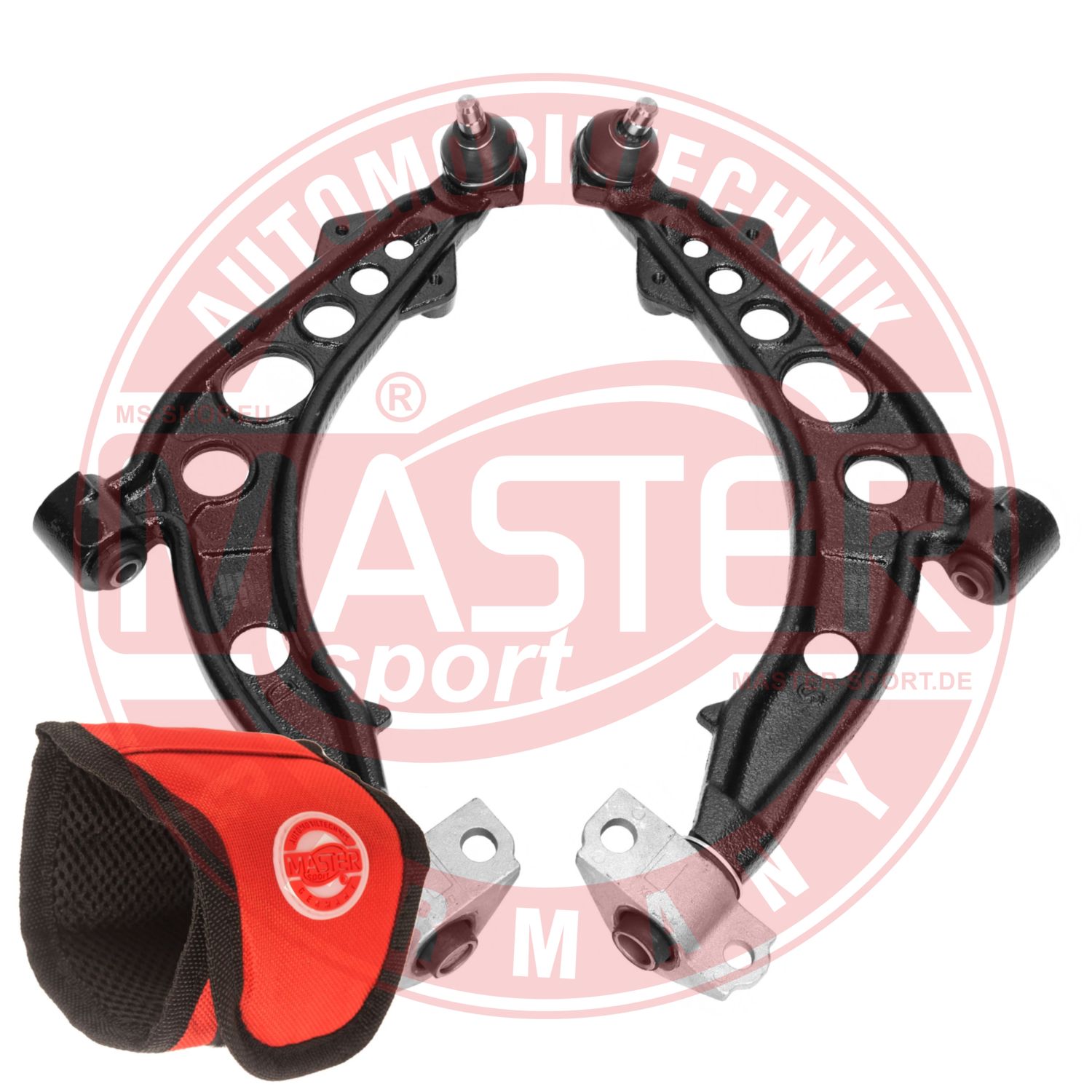 Control/Trailing Arm Kit, wheel suspension (37036-KIT-MSM)