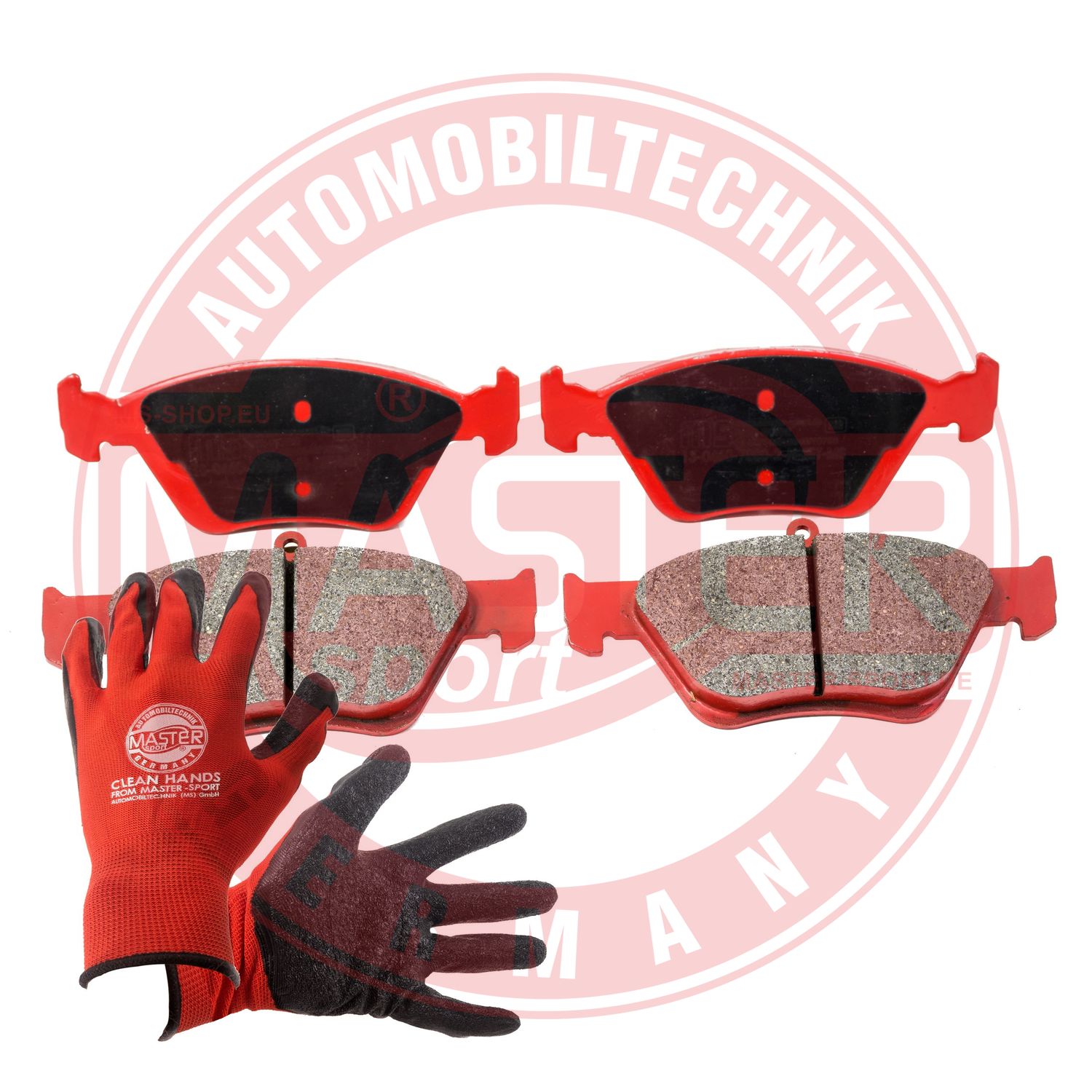 Brake Pad Set, disc brake (13046070802N-SET-MSP)