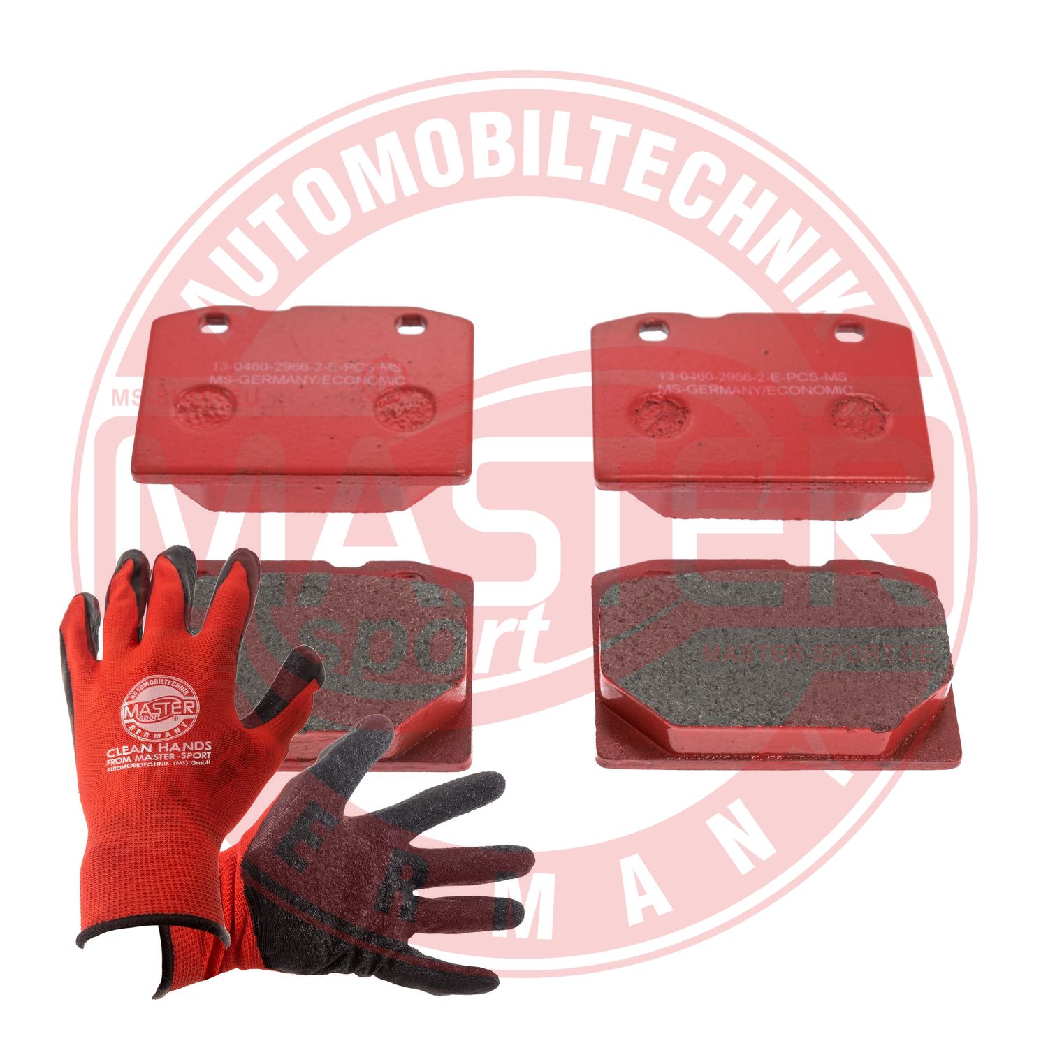 Brake Pad Set, disc brake (13046029662E-SET-MSP)