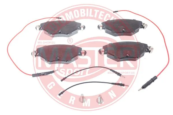 Brake Pad Set, disc brake (13046039972N-SET-MS)