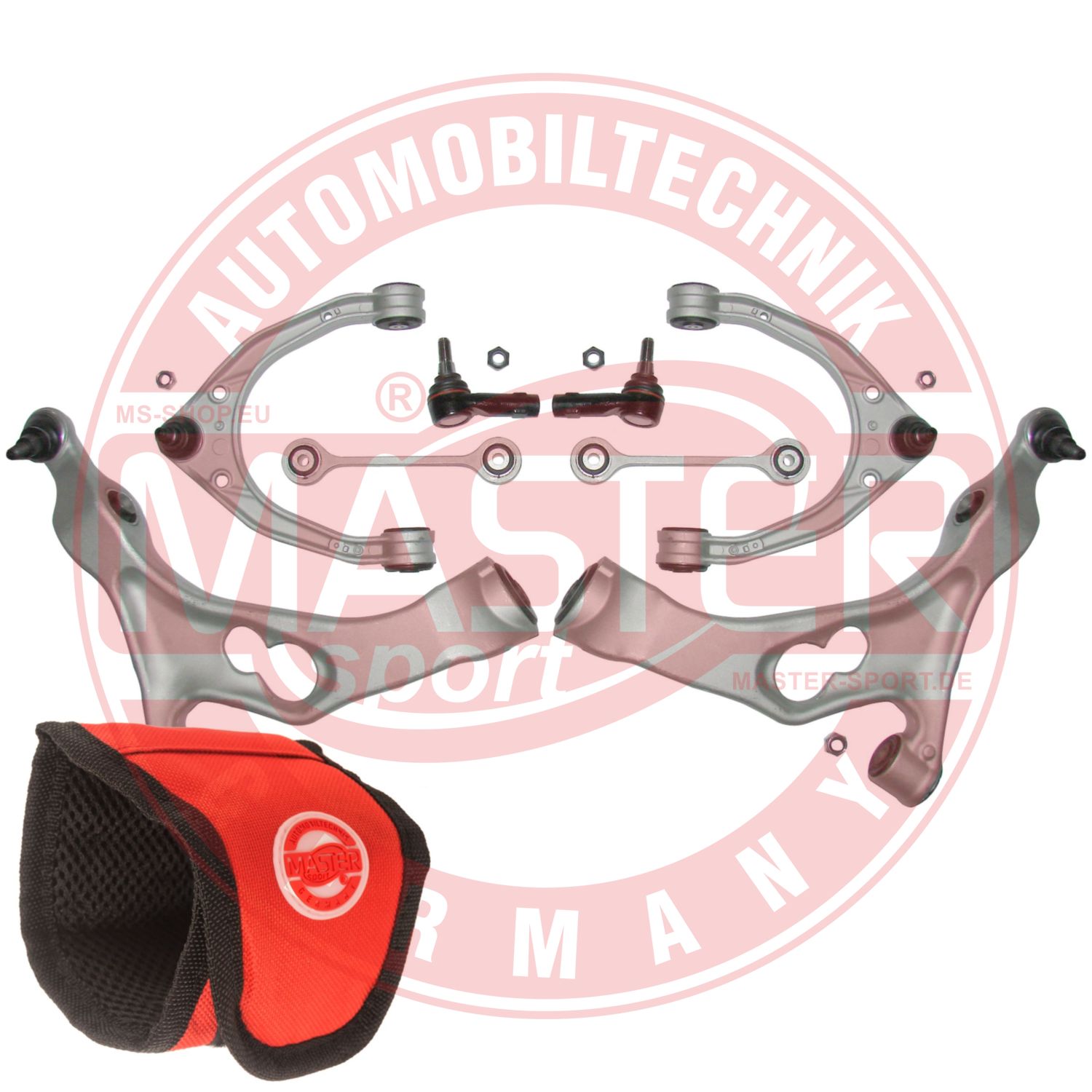 Control/Trailing Arm Kit, wheel suspension (36798-SET-MSM)