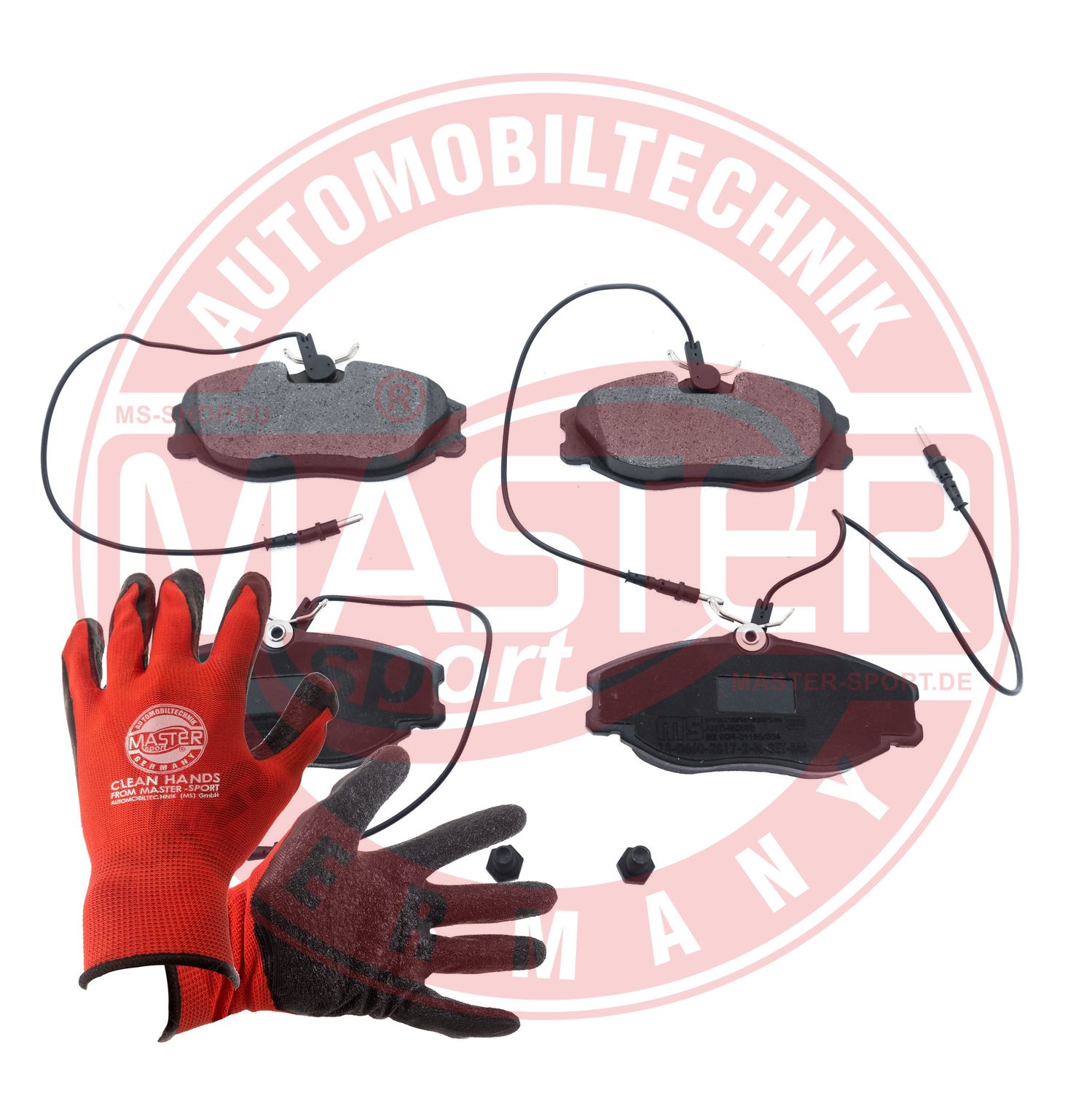 Brake Pad Set, disc brake (13046028172N-SET-MSP)