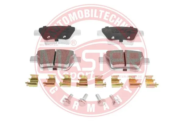 Brake Pad Set, disc brake (13046038582K-SET-MS)