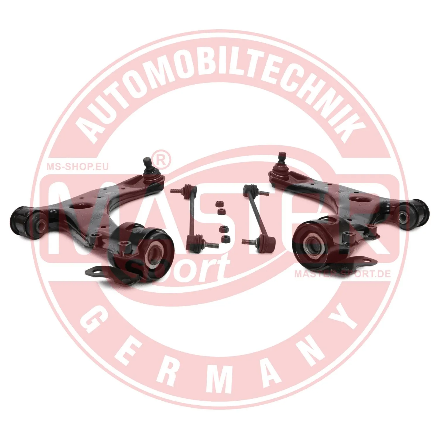 Control/Trailing Arm Kit, wheel suspension (37052-KIT-MS)
