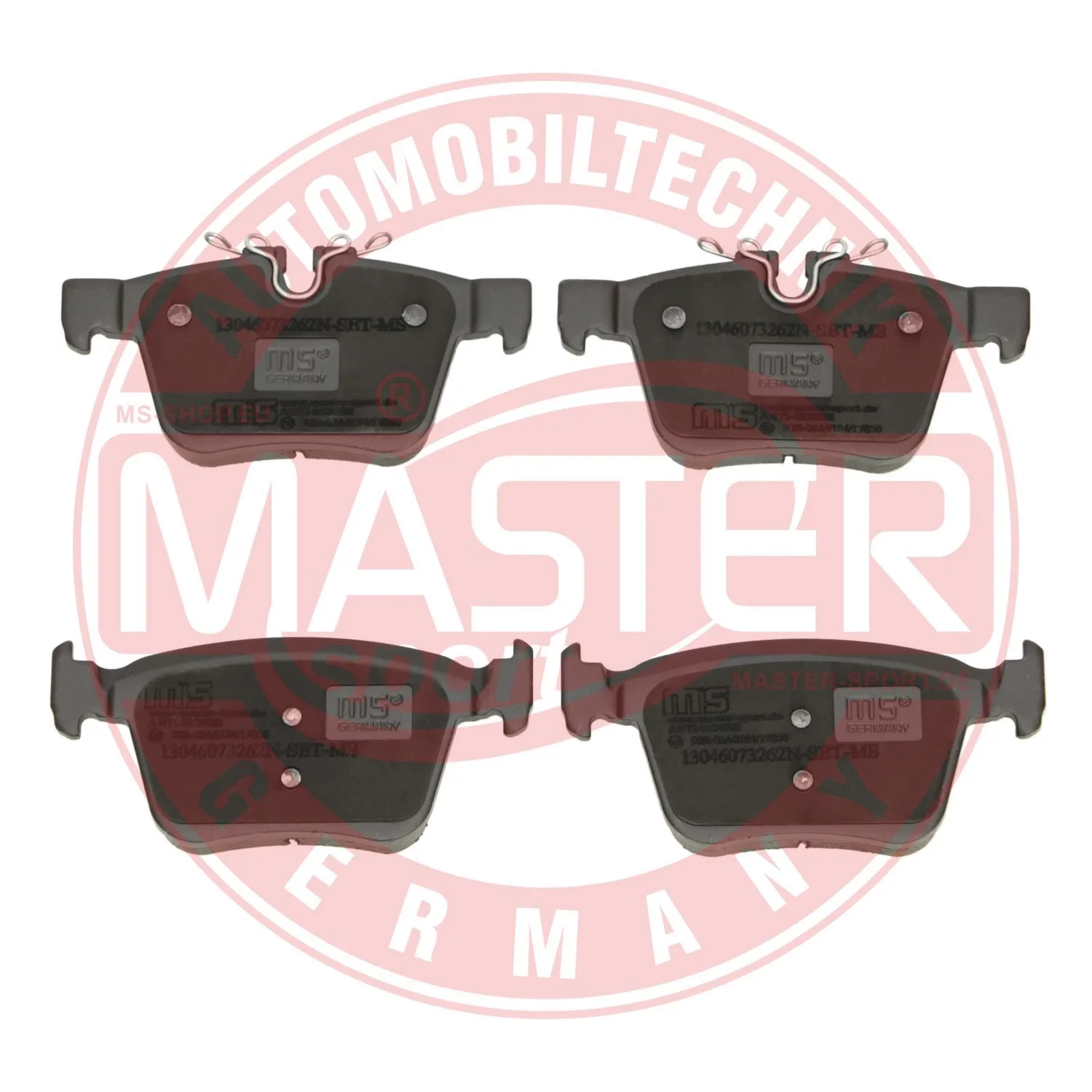 Brake Pad Set, disc brake (13046073262N-SET-MS)