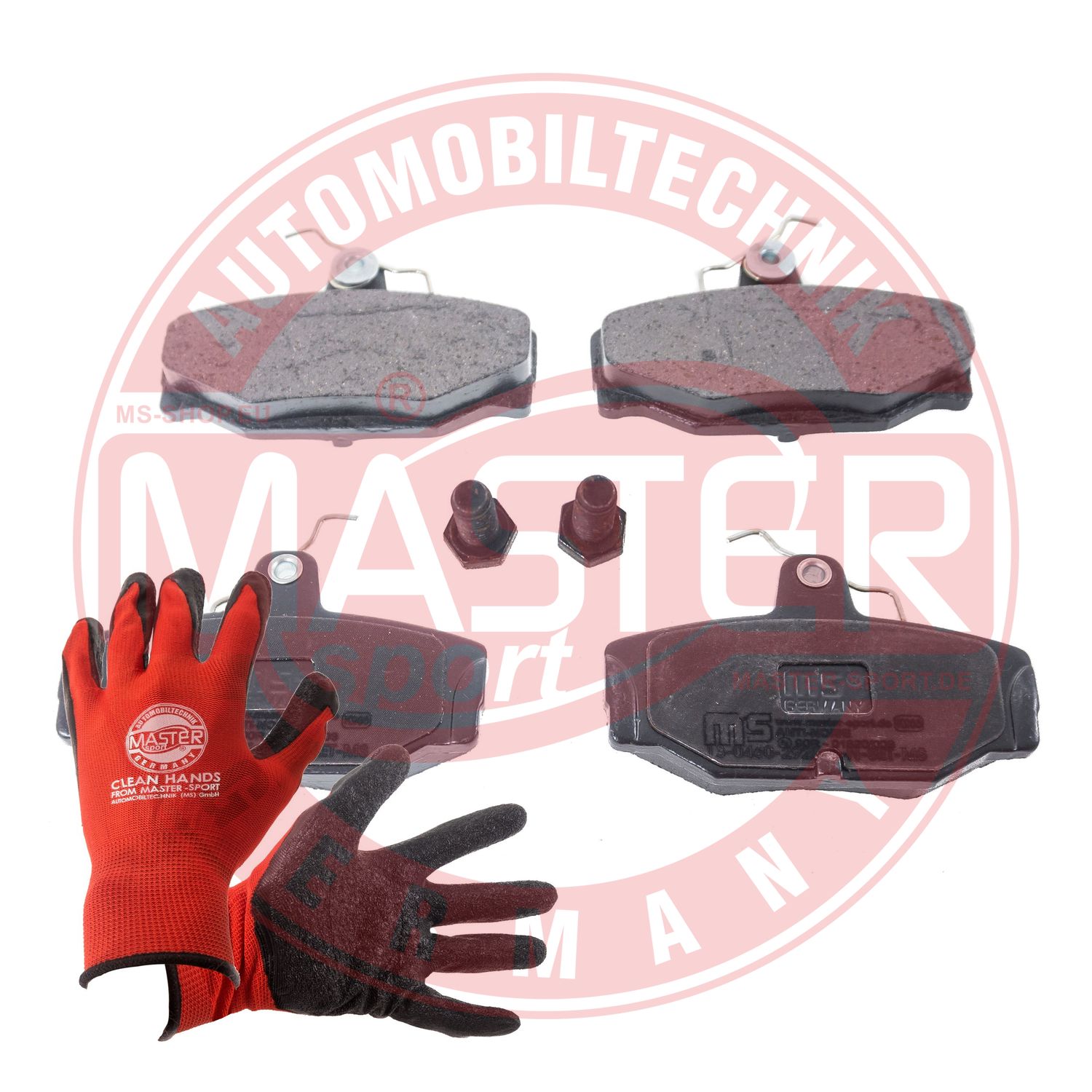 Brake Pad Set, disc brake (13046029282N-SET-MSP)