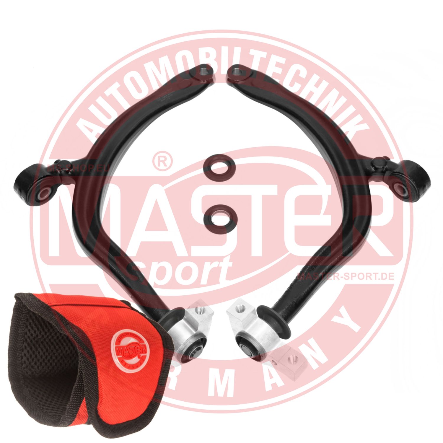 Control/Trailing Arm Kit, wheel suspension (36874/1-KIT-MSM)