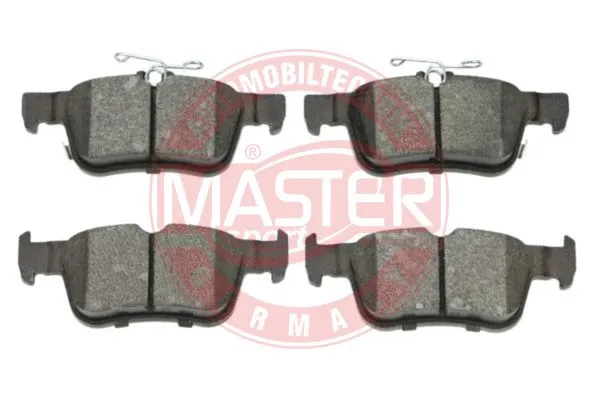 Brake Pad Set, disc brake (13046073202N-SET-MS)