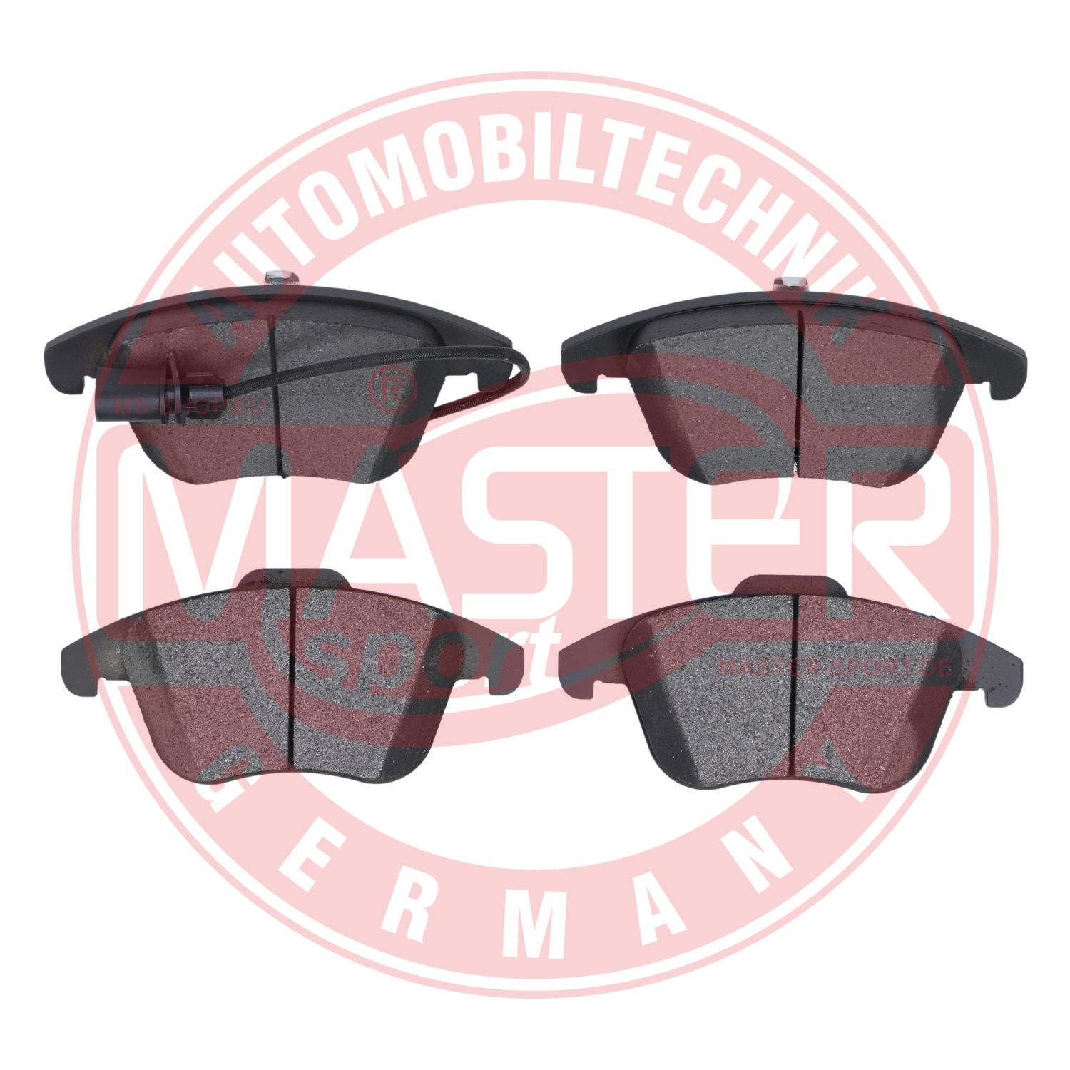 Brake Pad Set, disc brake (13046072562T-SET-MS)
