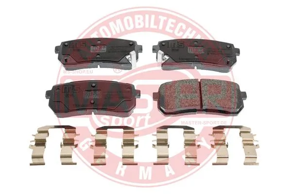 Brake Pad Set, disc brake (13046057712N-SET-MS)