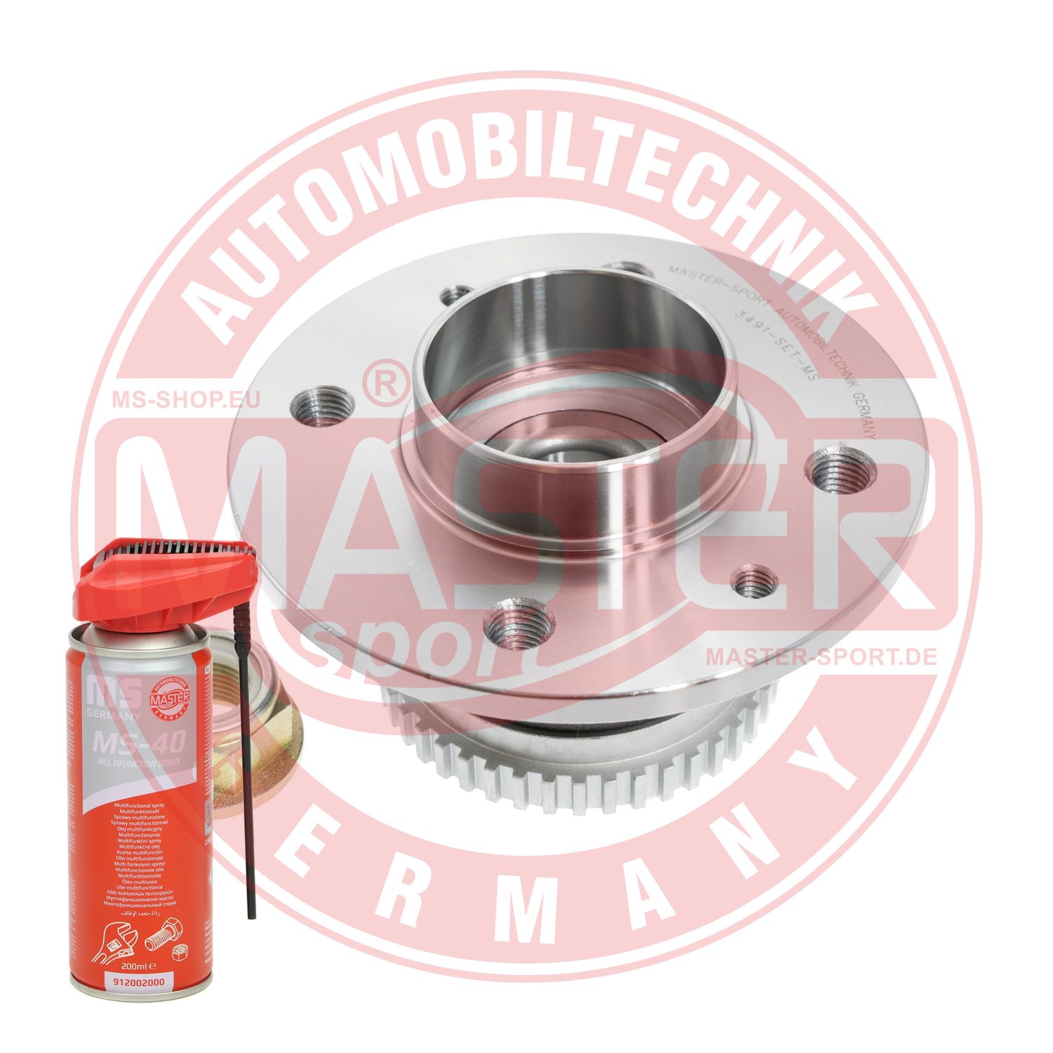 Wheel Bearing Kit (3491-SET-MSP)