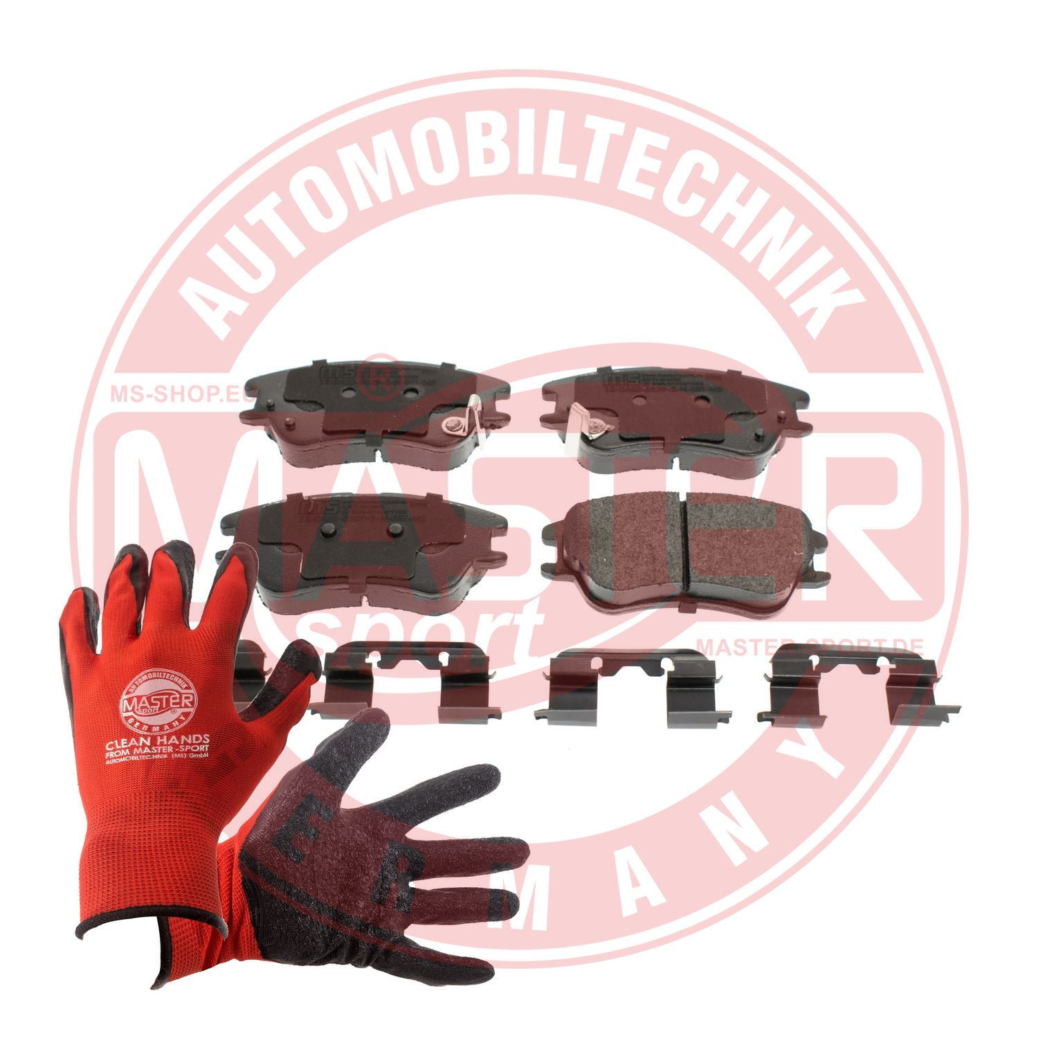Brake Pad Set, disc brake (13046058292N-SET-MSP)