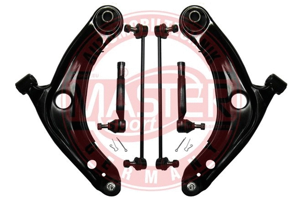 Control/Trailing Arm Kit, wheel suspension (36896-KIT-MS)