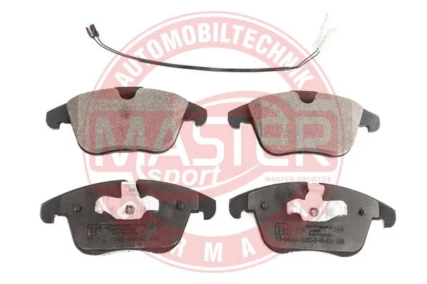 Brake Pad Set, disc brake (13046072522N-SET-MS)
