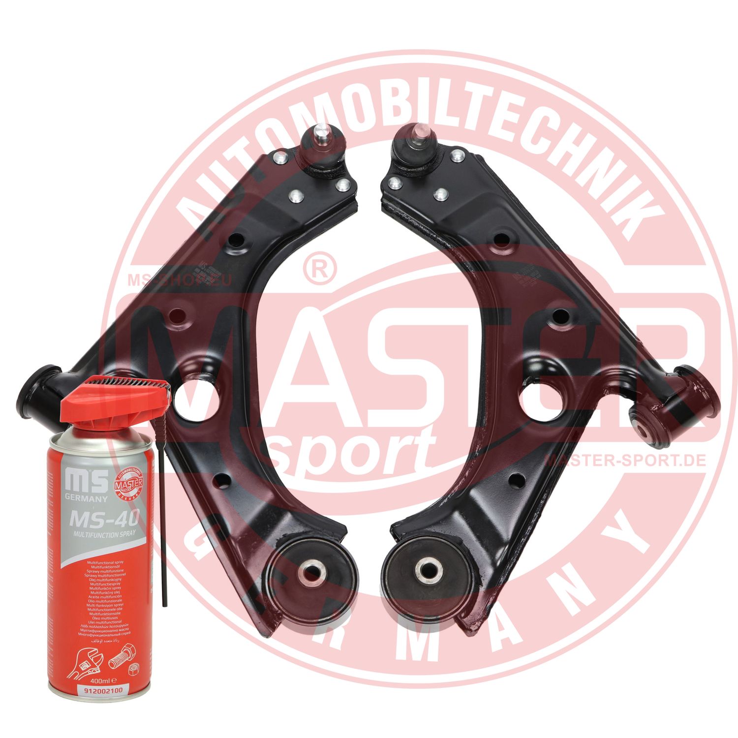 Control/Trailing Arm Kit, wheel suspension (36934/1-KIT-MSP)