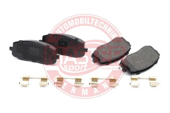 Brake Pad Set, disc brake (13046057762N-SET-MS)