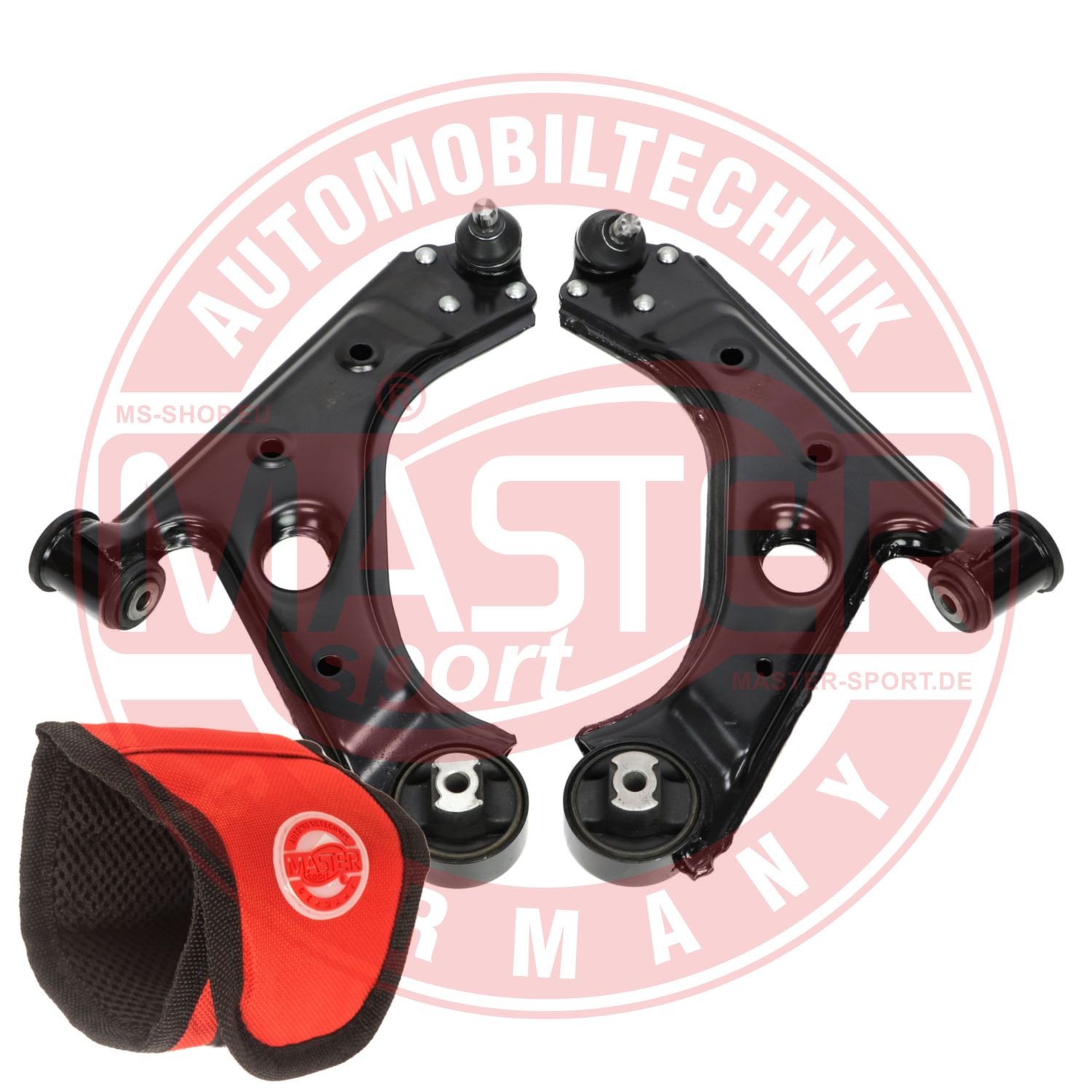 Control/Trailing Arm Kit, wheel suspension (36978/1-KIT-MSM)