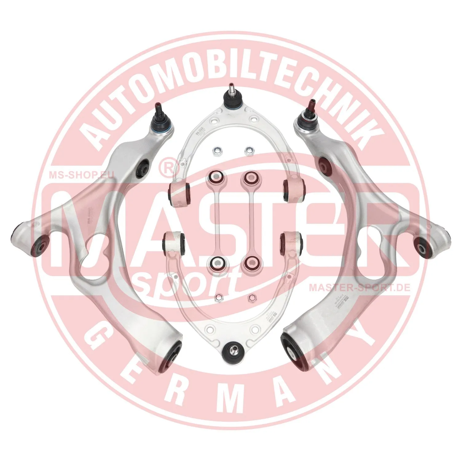 Control/Trailing Arm Kit, wheel suspension (37185-KIT-MS)