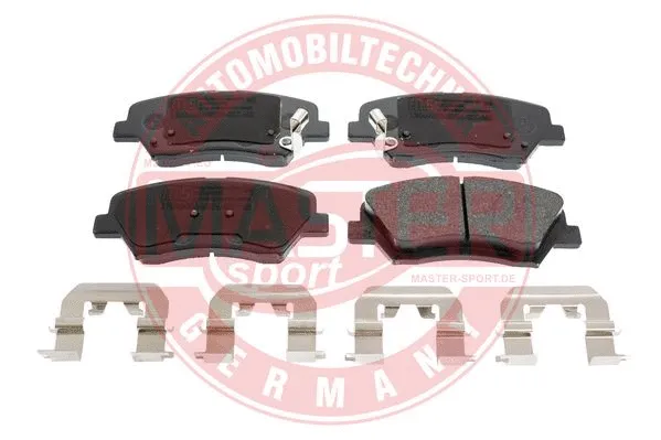 Brake Pad Set, disc brake (13046056452N-SET-MS)