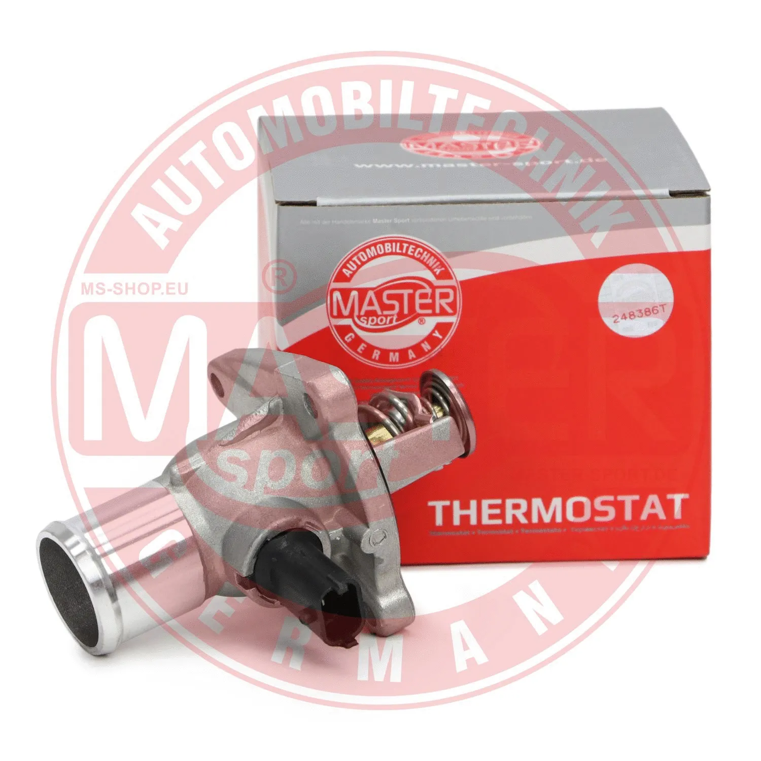 Thermostat, coolant
