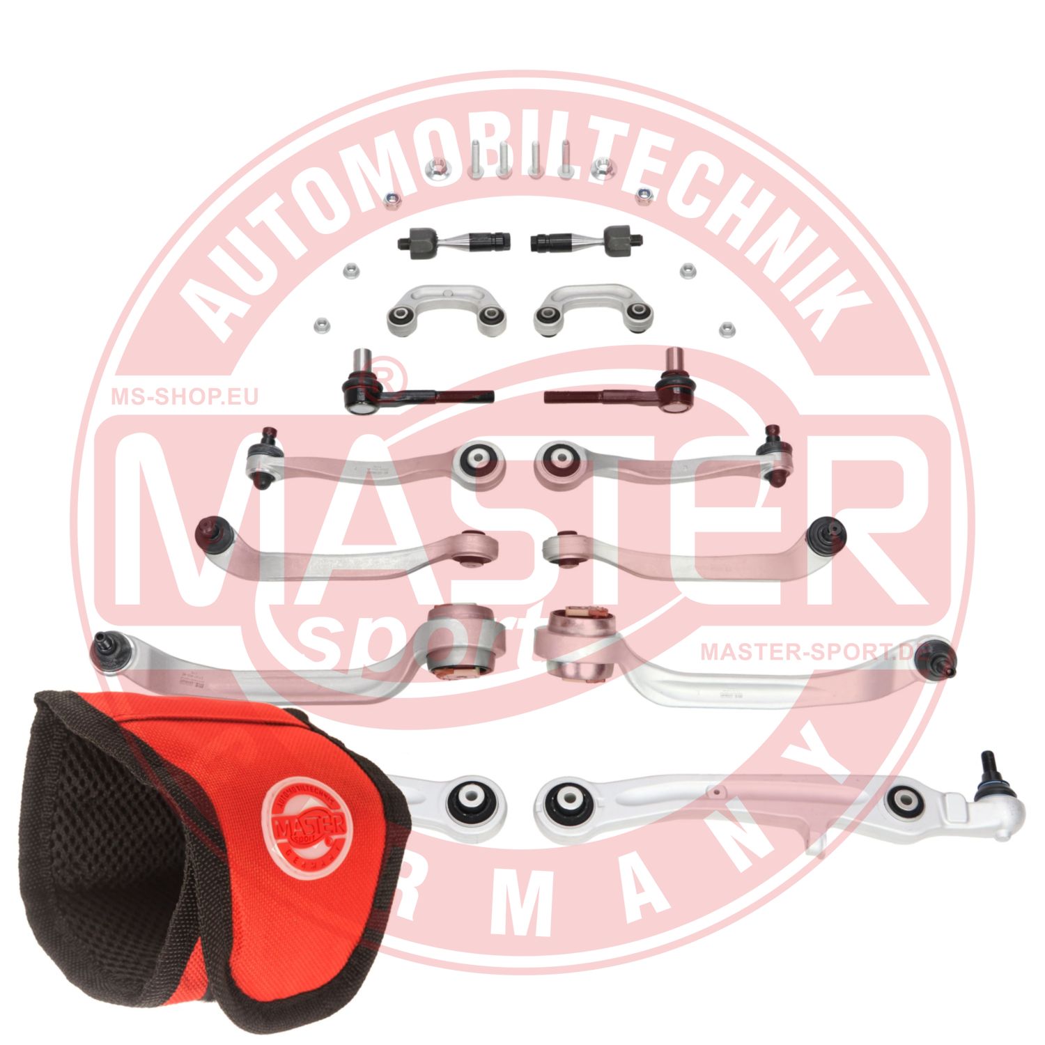 Control/Trailing Arm Kit, wheel suspension (36876/1-KIT-MSM)