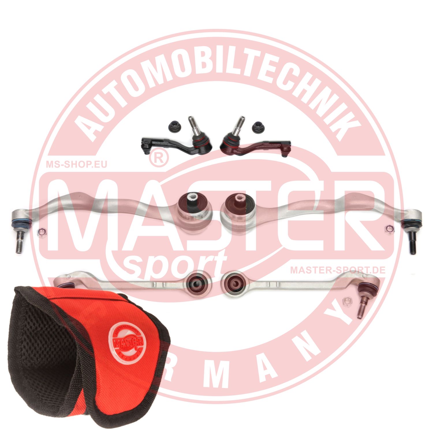 Control/Trailing Arm Kit, wheel suspension (36870/1-KIT-MSM)