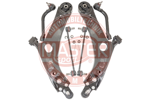 Control/Trailing Arm Kit, wheel suspension (36962-KIT-MS)