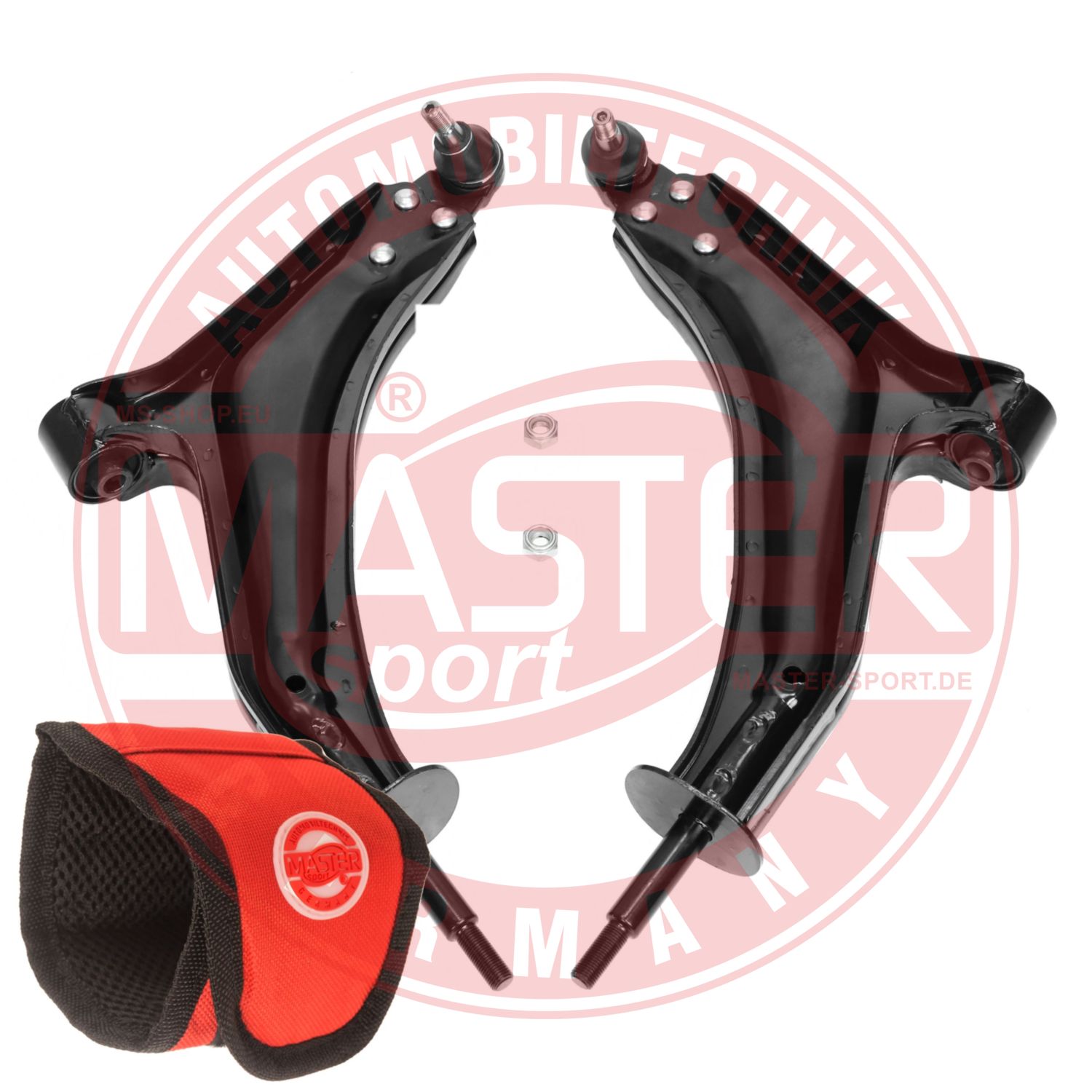 Control/Trailing Arm Kit, wheel suspension (36952/1-KIT-MSM)