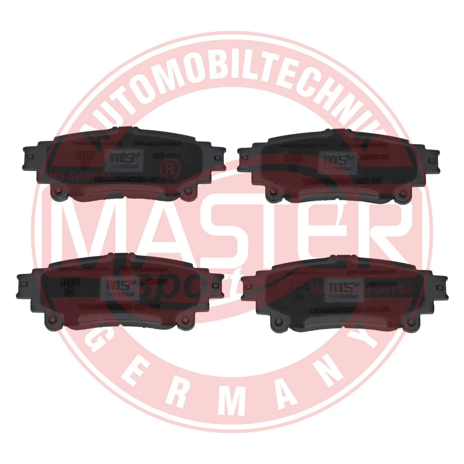 Brake Pad Set, disc brake (13046056352N-SET-MS)
