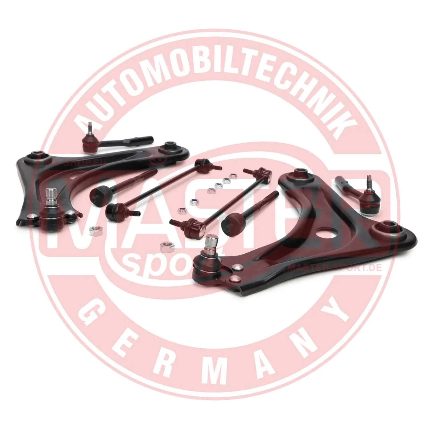 Control/Trailing Arm Kit, wheel suspension (36881/1-KIT-MS)