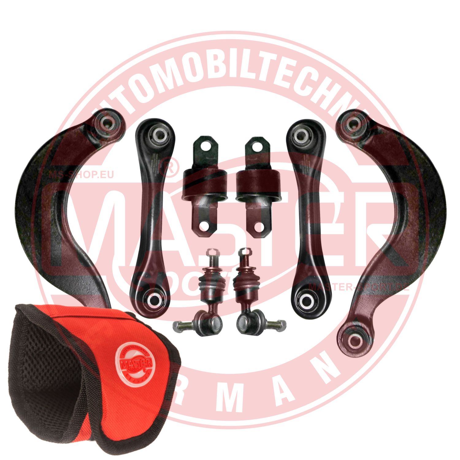 Control/Trailing Arm Kit, wheel suspension (36894-KIT-MSM)