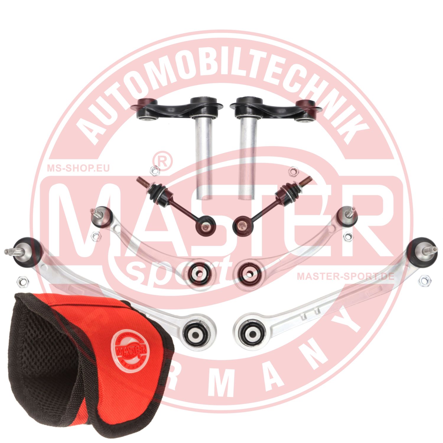 Control/Trailing Arm Kit, wheel suspension (37015-KIT-MSM)
