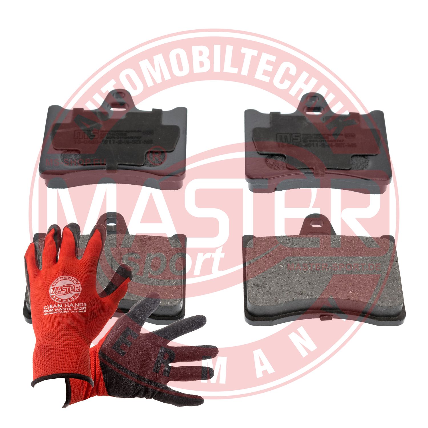 Brake Pad Set, disc brake (13046049112N-SET-MSP)
