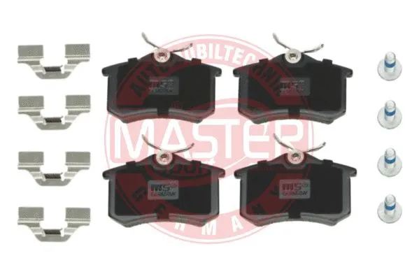 Brake Pad Set, disc brake (13046027532N-SET-MS)