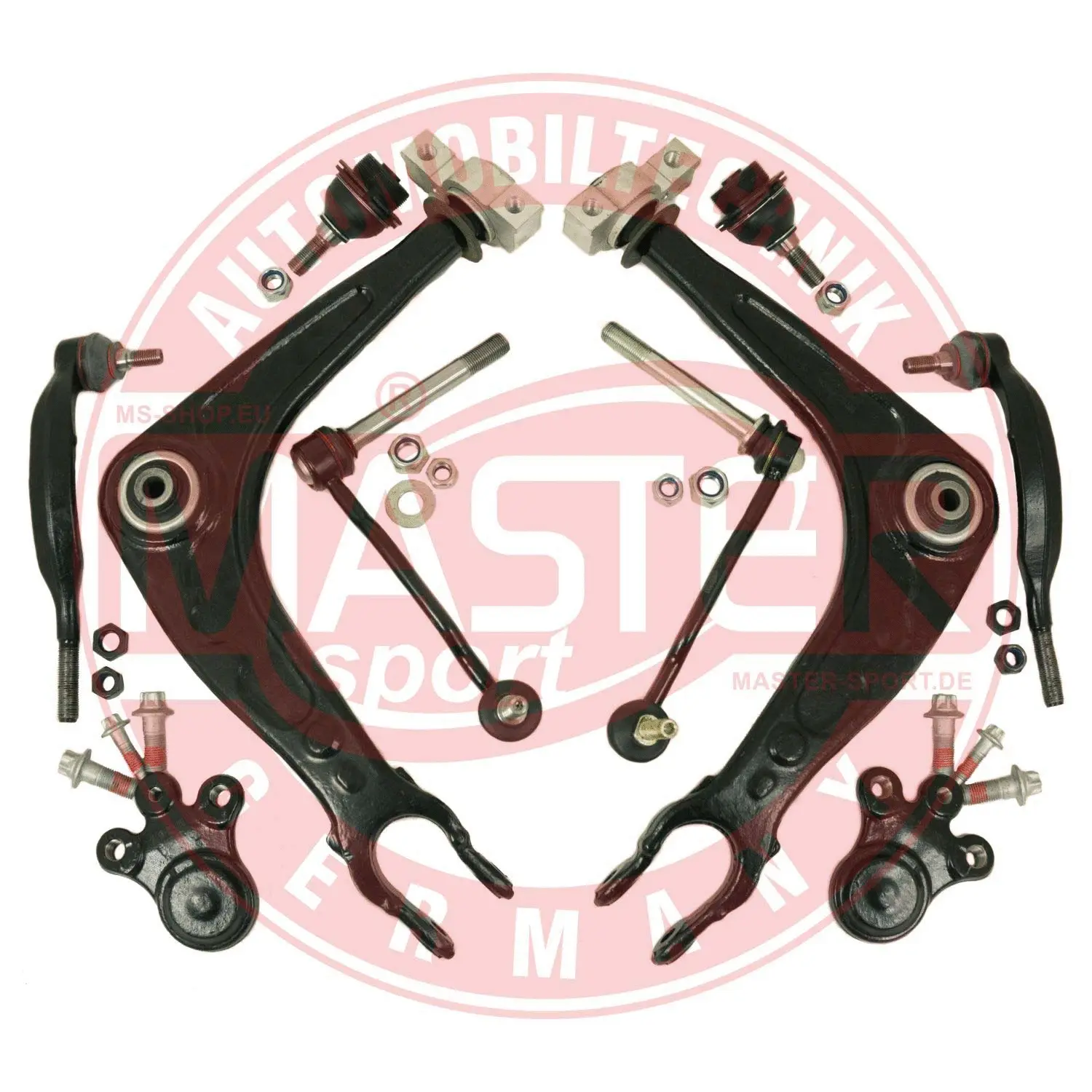 Control/Trailing Arm Kit, wheel suspension