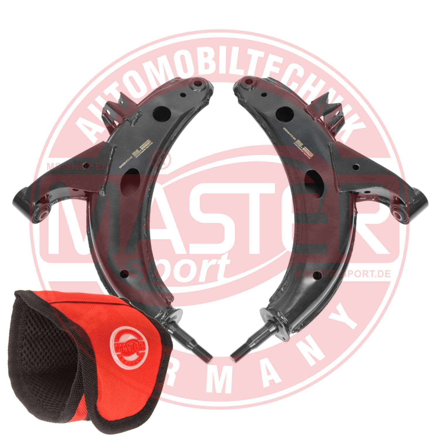 Control/Trailing Arm Kit, wheel suspension (37102-KIT-MSM)
