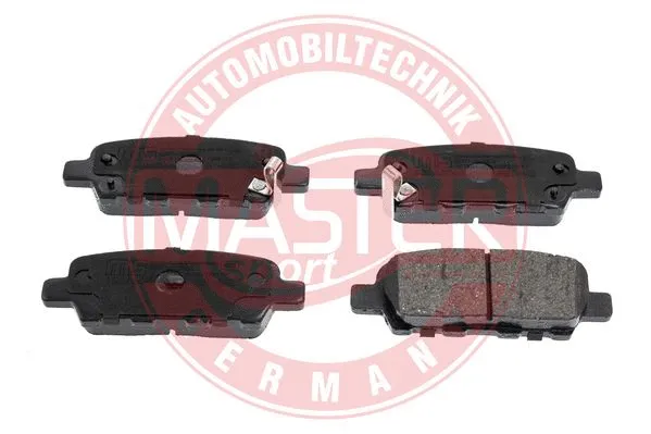 Brake Pad Set, disc brake (13046058432N-SET-MS)