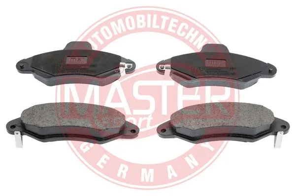Brake Pad Set, disc brake (13046039652N-SET-MS)