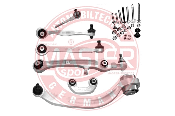 Control/Trailing Arm Kit, wheel suspension (36796R-SET-MS)