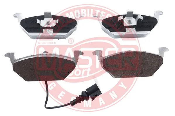 Brake Pad Set, disc brake (13046071172K-SET-MS)